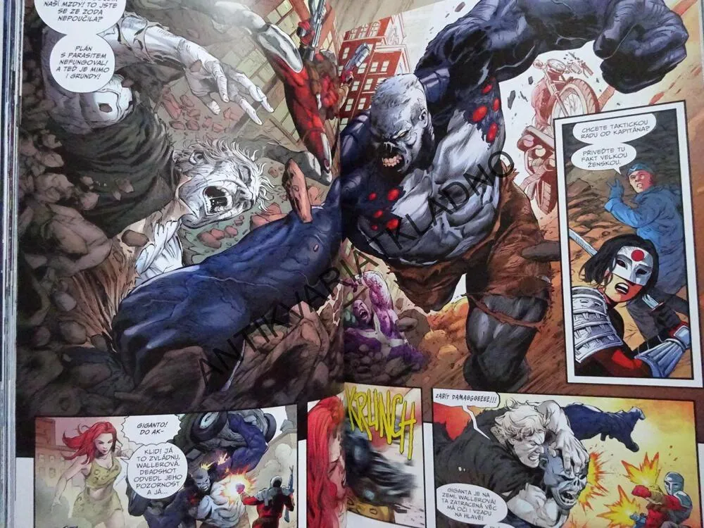 SEBEVRAŽEDNÝ ODDÍL, VYMÝTIT ZLO, KOMIKS DC COMICS, **an