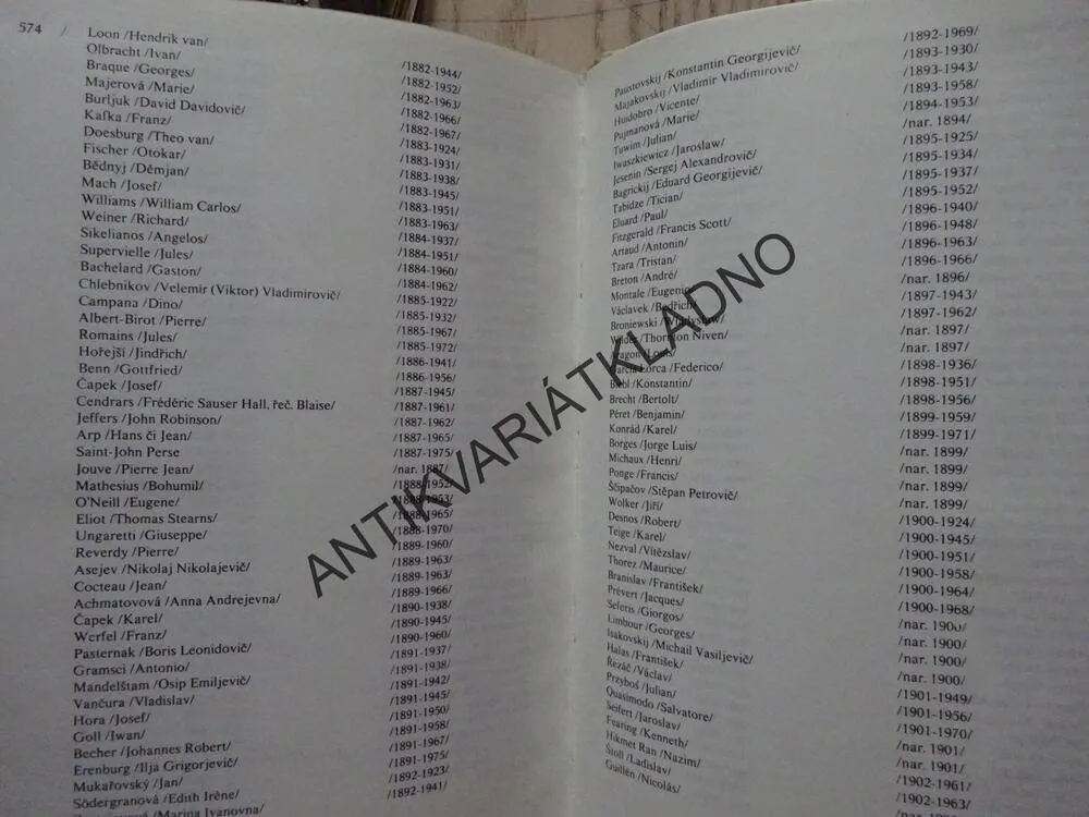 ARS POETICA, Z ÚVAH O BÁSNICKÉM UMĚNÍ OD STAROVĚKU PO DNEŠEK, **an