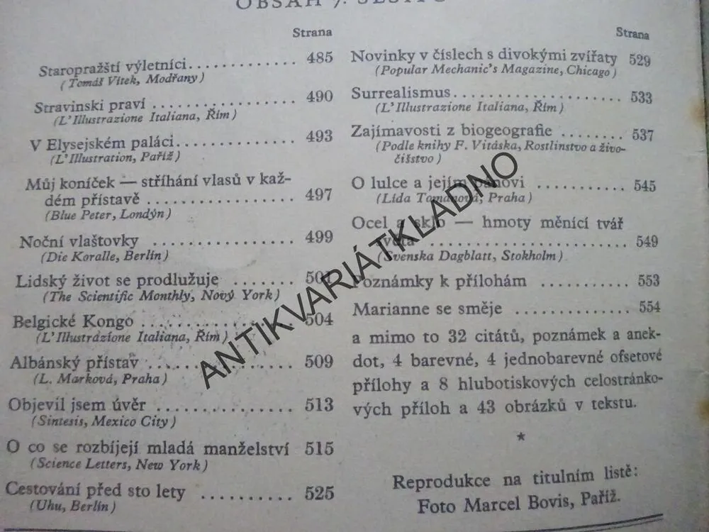 ZDROJ 7/39, SVĚTOVÝ ZDROJ ZÁBAVY A POUČENÍ, ČASOPIS