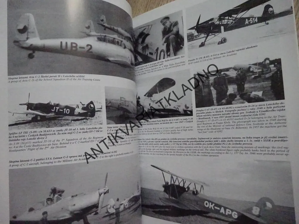 ČESKOSLOVENSKÉ VOJENSKÉ LETECTVO 1945-57, LETECTVÍ, **an