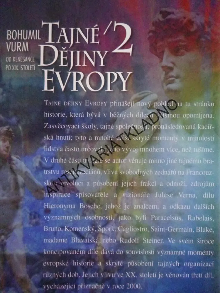 TAJNÉ DĚJINY EVROPY 2, BOHUMIL VURM, **an