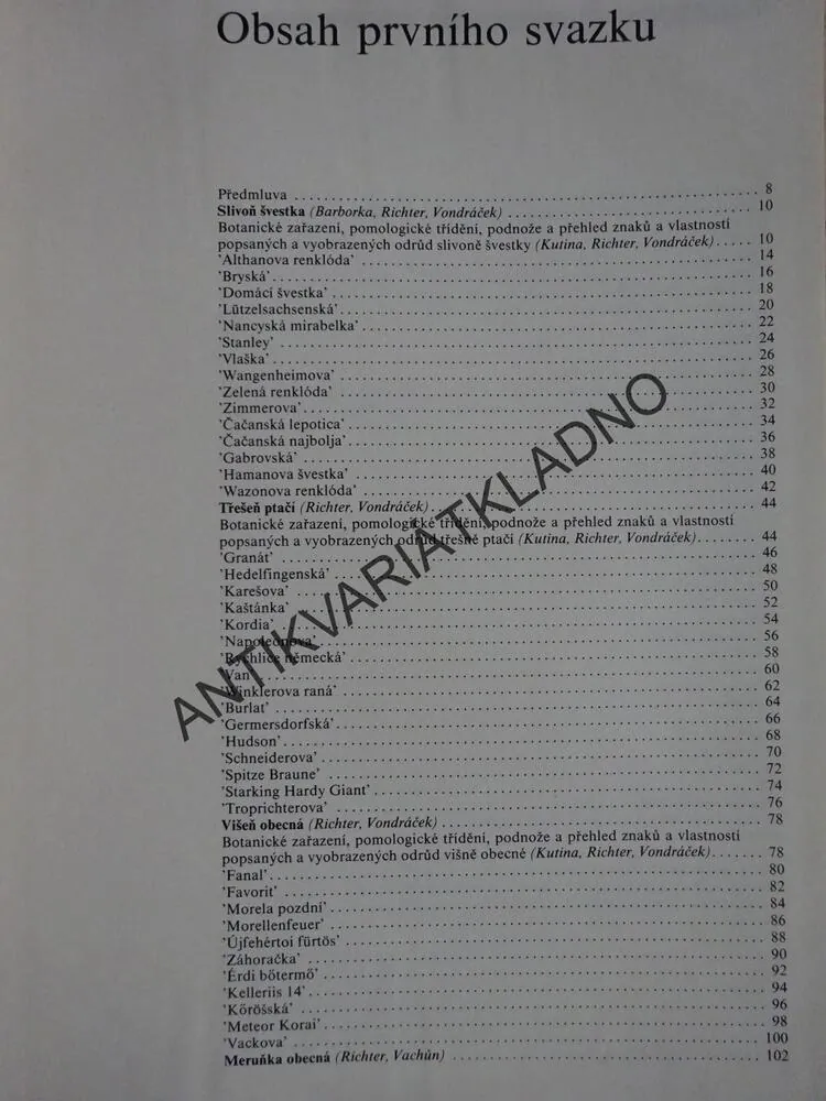POMOLOGICKÝ ATLAS 1, JOSEF KUTINA A KOLEKTIV, **an