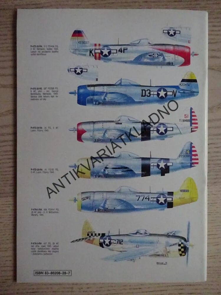 MONOGRAFIE, P-47 THUNDERBOLT 1. ČÁST