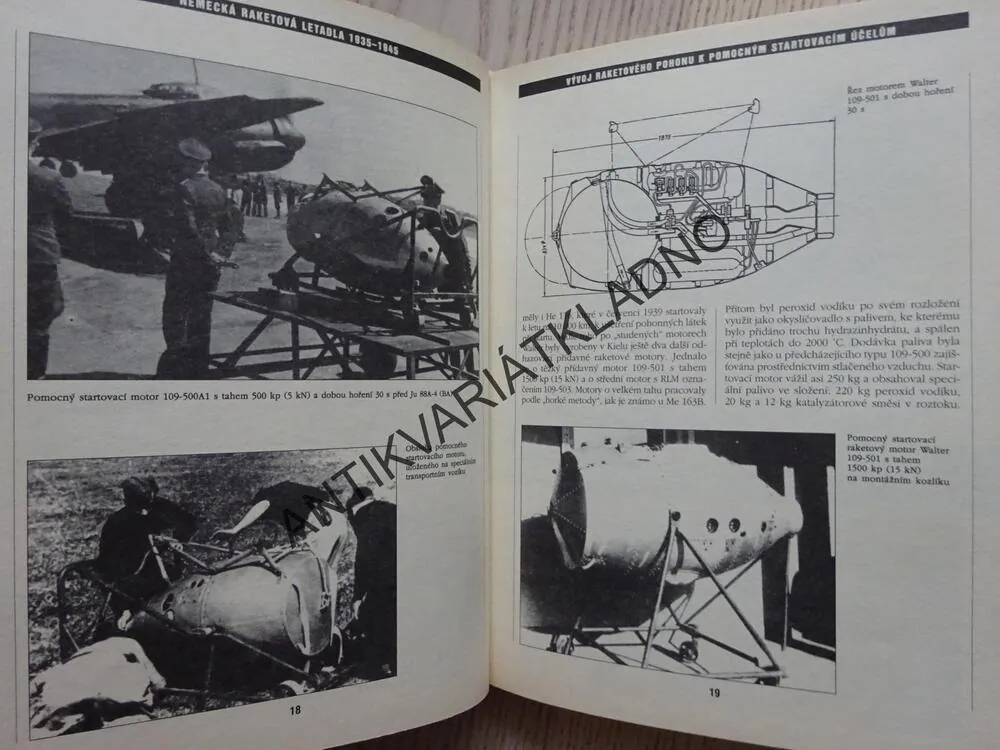 NĚMECKÁ RAKETOVÁ LETADLA 1935-1945, VÝVOJ PŘEVRATNÉ TECHNIKY, JOACHIM DRESSEL, MANFRED GRIEHL, **an