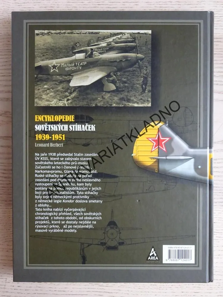 ENCYKLOPEDIE SOVĚTSKÝCH STÍHACÍCH LETADEL 1939-1951, LEONARD HERBERT, **an