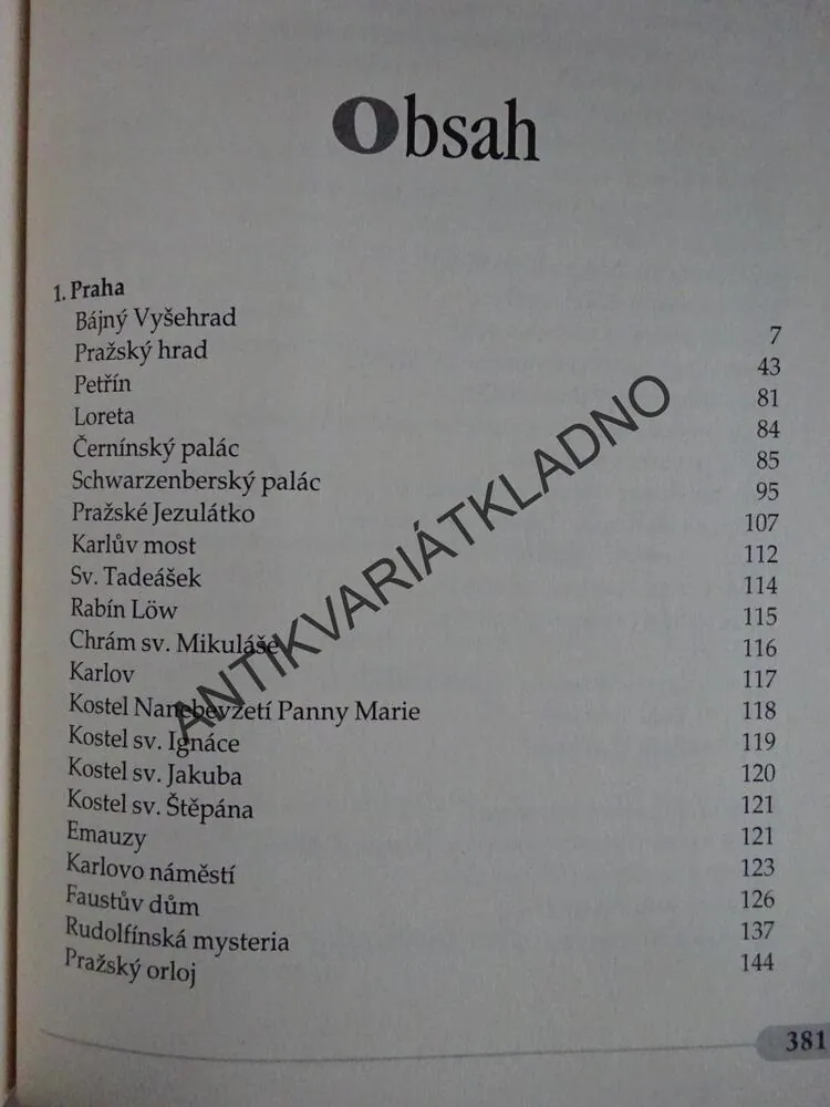 ZÁHADNÁ MÍSTA ČESKA, JITKA LENKOVÁ, **an