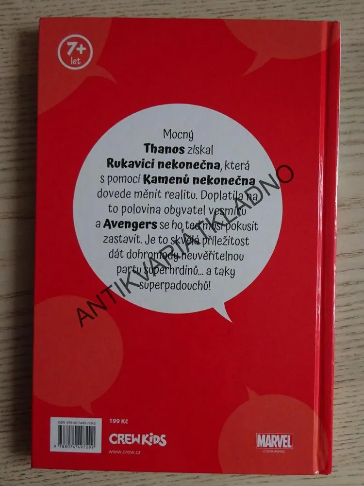 AVENGERS, RUKAVICE NEKONEČNA, MŮJ PRVNÍ KOMIKS, **an
