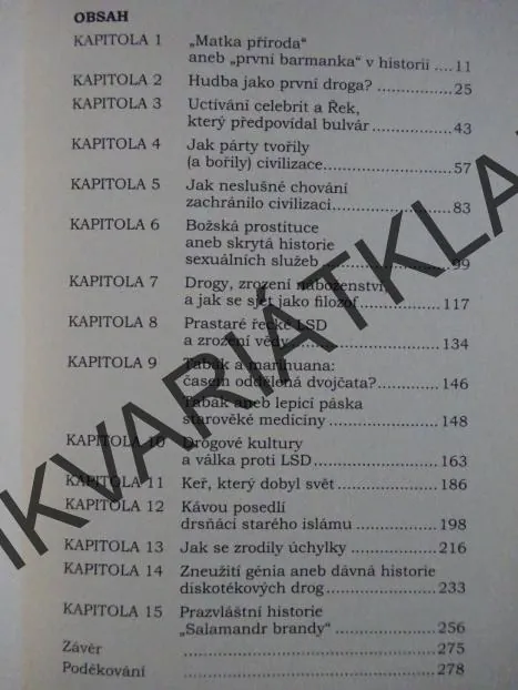 STRUČNÁ HISTORIE NEŘESTI, ROBERT EVANS, **an