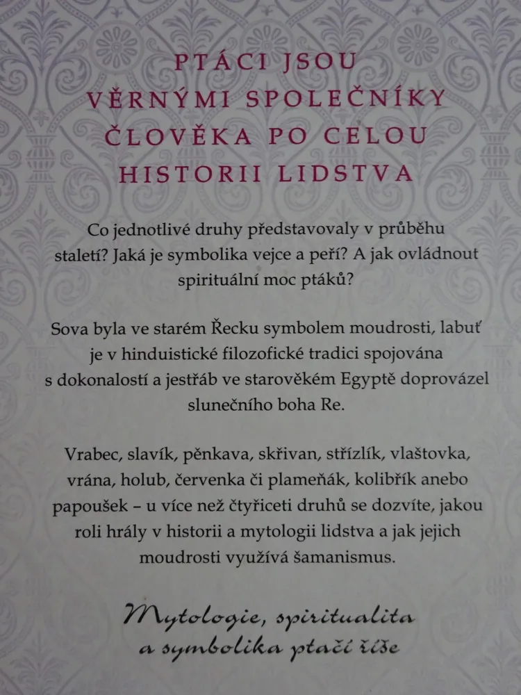 LÉČIVÁ MOUDROST PTÁKŮ, LESLEY MORRISONOVÁ, **an