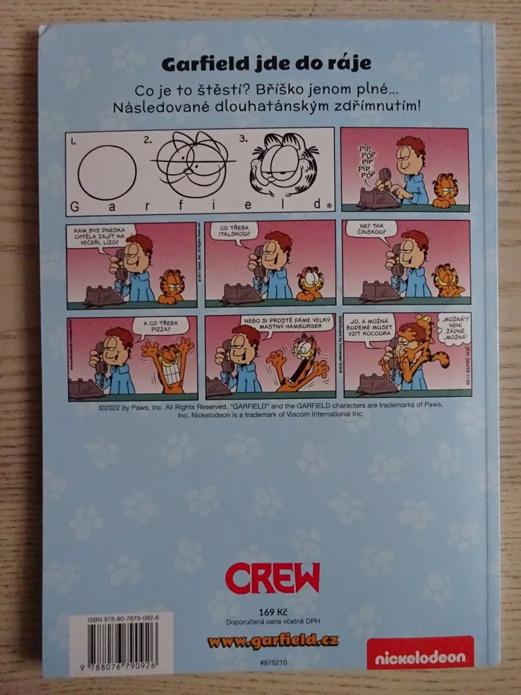 GARFIELD JDE DO RÁJE, JIM DAVIS, **an