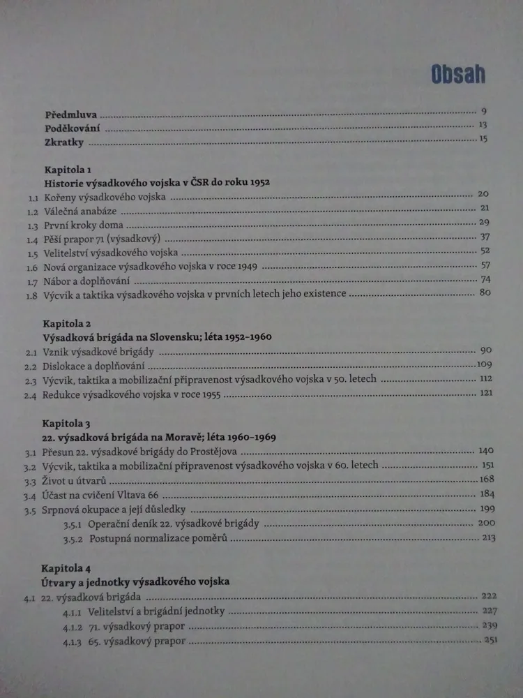 VÝSADKOVÉ VOJSKO V LETECH 1947-1969, HISTORIE ČESKÝCH SPECIÁLNÍCH SIL, DAVID JIRÁSEK, **an