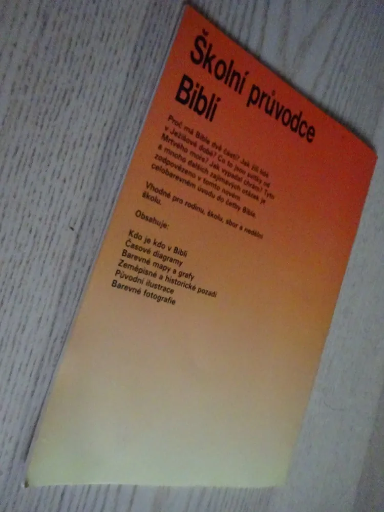 ŠKOLNÍ PRŮVODCE BIBLÍ, TIM DOWLEY, **an