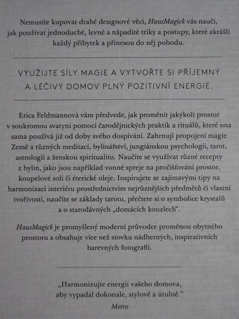 HAUSMAGICK, ERICA FELDMANNOVÁ, **an