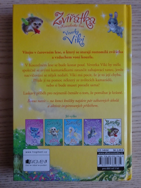 VEVERKA VIKI, ZVÍŘÁTKA Z KOUZELNÉHO LESA, LILY SMALL, **an