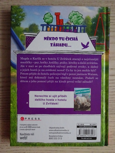 HOTEL U ZVÍŘÁTEK, ČICH NA ZÁHADY, KATE FINCHOVÁ, **an