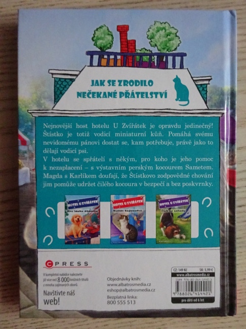 HOTEL U ZVÍŘÁTEK, VZHŮRU NA VÝSTAVU, KATE FINCHOVÁ, **an