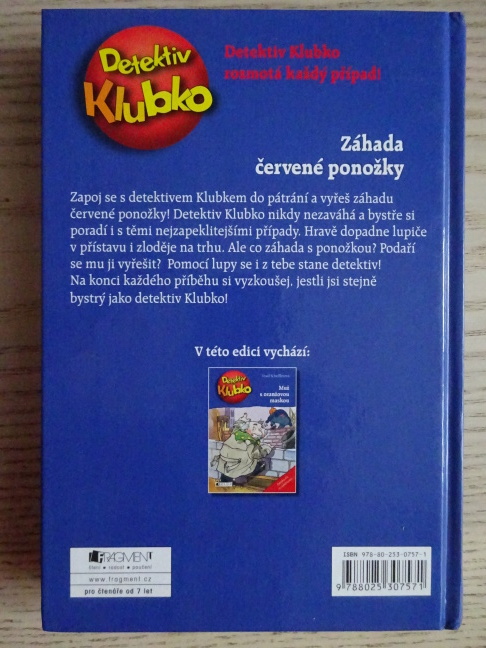 DETEKTIV KLUBKO, ZÁHADA ČERVENÉ PONOŽKY, SCHEFF, **an