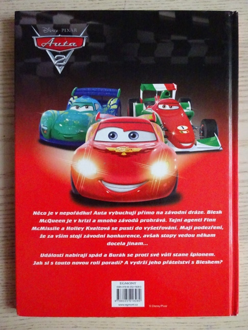 AUTA 2, DISNEY, PIXAR, **an