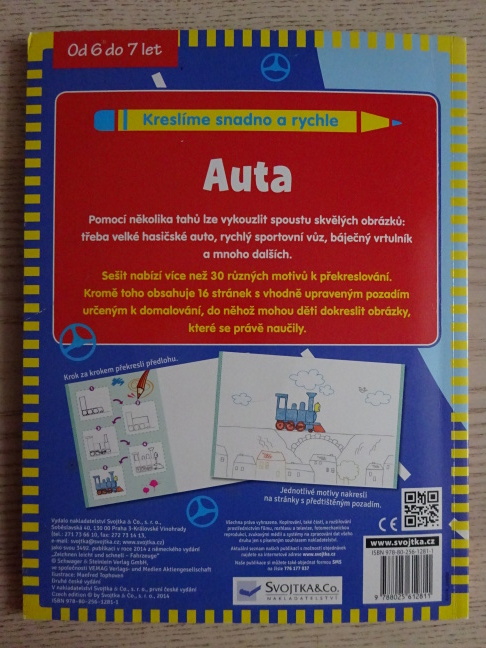 AUTA, KRESLÍME SNADNO A RYCHLE, **an