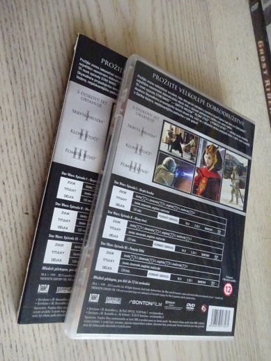 STAR WARS, 1-3, DVD FILM