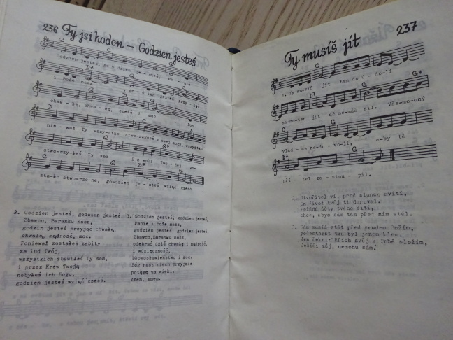 CANTATE, RYTMICKÉ PÍSNĚ, ZPĚVNÍK, NOTY, AKORDY, HUDBA, **an