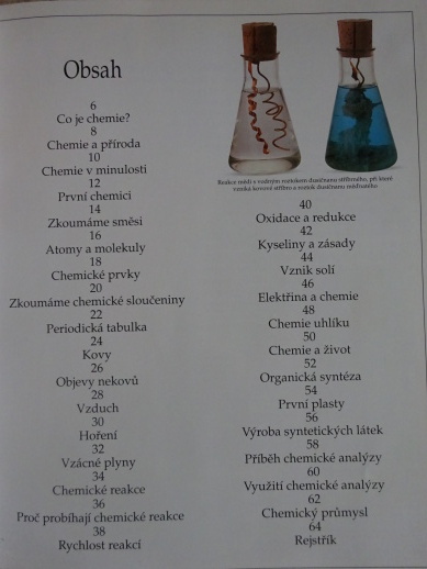CHEMIE, VĚDA ZVĚDAVÝMA OČIMA, **an