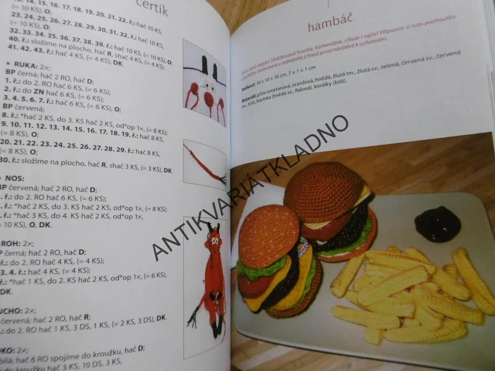 HÁČKOVÁNÍ 2., ZVÍŘÁTKA, KVĚTINY, DOPLŇKY, LENKA BEDNÁŘOVÁ