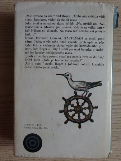 NECHTĚLI JSME NA MOŘE, ARTHUR RANSOME, **an