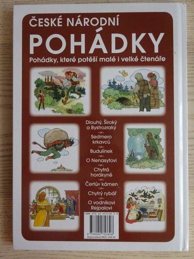 ČESKÉ NÁRODNÍ POHÁDKY, KAREL JAROMÍR ERBEN, BOŽENA NĚMCOVÁ, **an