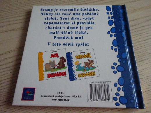 NESMÍŠ, SCAMPE!, WALT DISNEY, **an