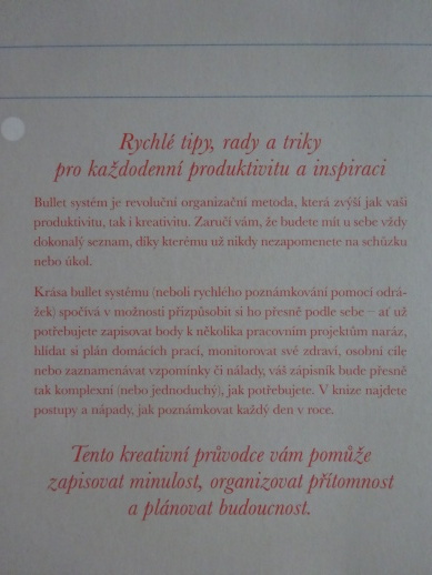 ZÁPISNÍK NA MÍRU, KREATIVNÍ PRŮVODCE BULLET SYSTÉMEM, ZENNOR COMPTONOVÁ, **an