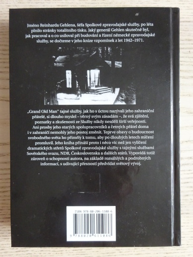 TAJNÁ SLUŽBA V AKCI, REINHARD GEHLEN, **an