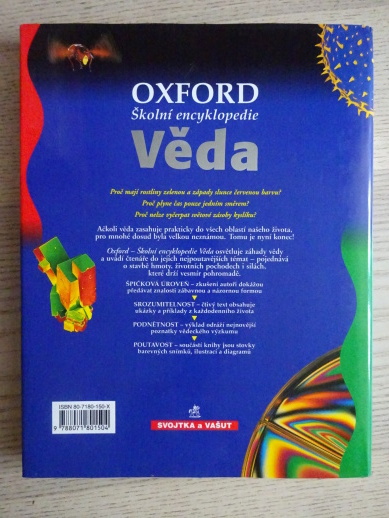 ŠKOLNÍ ENCYKLOPEDIE, VĚDA, OXFORD, **an