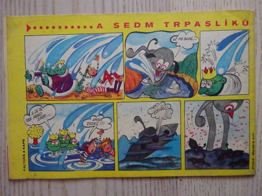 OHNÍČEK 13/1972, KOMIKS, NEPRAKTA, SEKORA, BURIAN