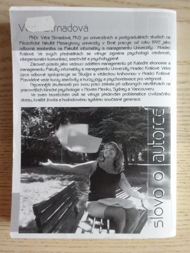 KURZ PSYCHOLOGIE I, VĚRA STRNADOVÁ, **an