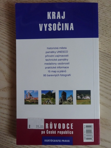 KRAJ VYSOČINA, PRŮVODCE PO ČESKÉ REPUBLICE, MÍSTOPIS, **an