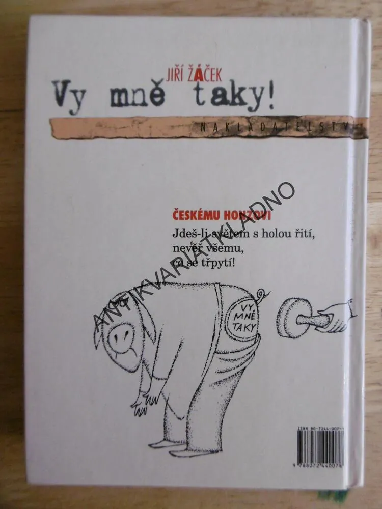VY MNĚ TAKY, JIŘÍ ŽÁČEK, ADOLF BORN, **an
