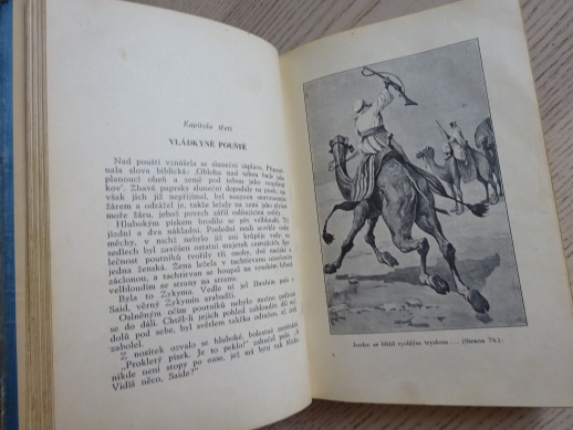KRÁLOVNA POUŠTĚ, TŘEMI DÍLY SVĚTA, KAREL MAY, **an