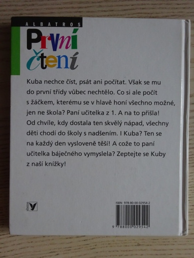 KUBA NECHCE ČÍST, PETRA BRAUNOVÁ, **an