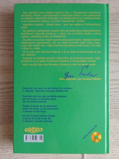 MŮJ ŽIVOT VOJENSKÝ, FRANTIŠEK ŠÁDEK, **an