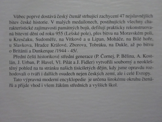 SLAVNÉ BITVY NAŠÍ HISTORIE, ČORNEJ, BĚLINA, **an