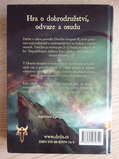 DRAČÍ DOUPĚ II, FANTASY HRA NA HRDINY, **an