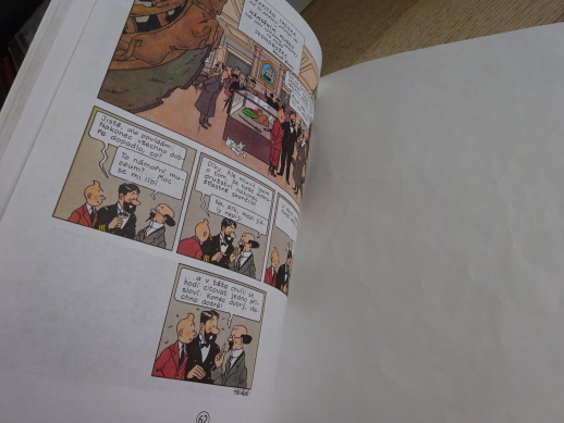 POKLAD RUDÉHO RAUBÍŘE, DOBRODRUŽSTVÍ TINTINA, HERGÉ, **an