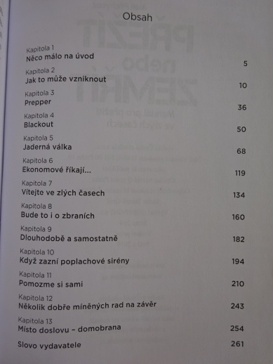 PŘEŽÍT NEBO ZEMŘÍT, MANUÁL PRO PŘEŽITÍ VE ZLÝCH ČASECH, ALEŠ PŘICHYSTAL, **an