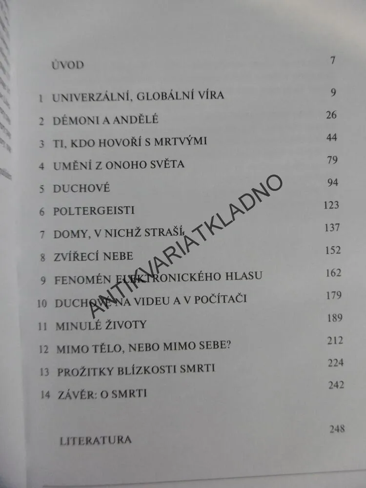 ŽIVOT PO SMRTI, ZKOUMÁNÍ ZÁHAD ŽIVOTA A SMRTI, RANDLESOVÁ, HOUGH