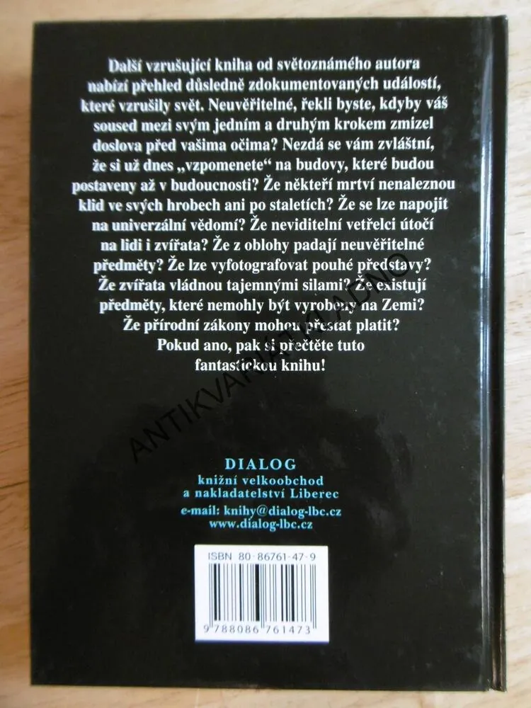 NOVÉ NEVYSVĚTLITELNÉ FENOMÉNY, VIKTOR FARKAS, **an