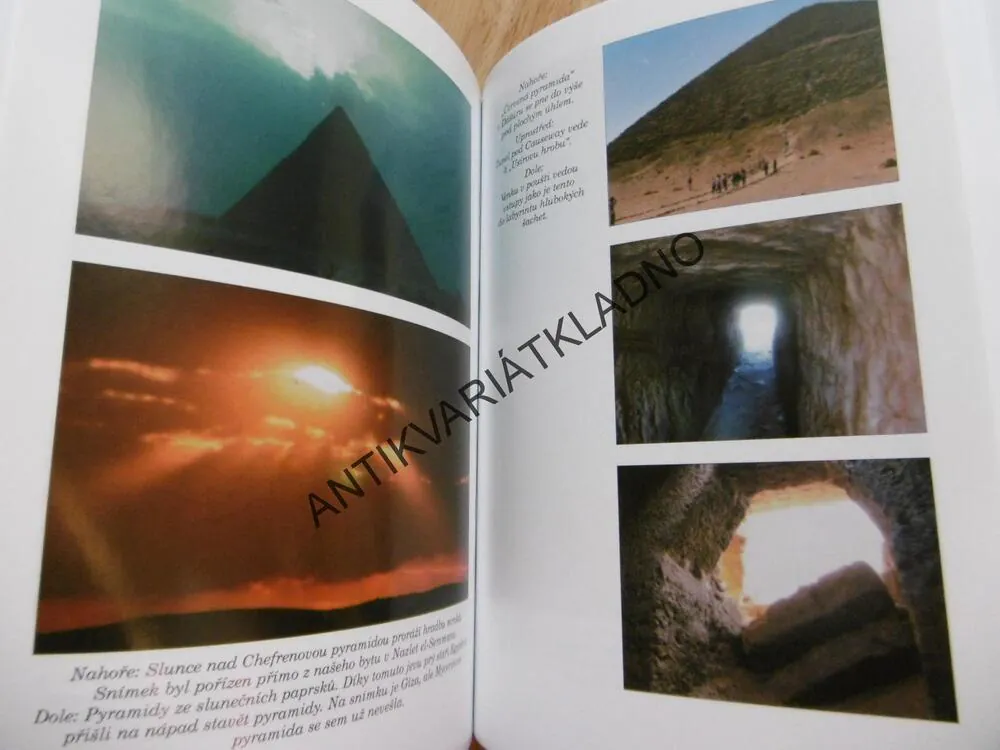 TAJEMSTVÍ EGYPTSKÝCH PYRAMID, ZÁHADY POD PÍSKEM, AFRIKA, EGYPT,A. VON RÉTYI