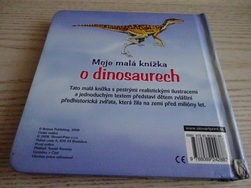 MOJE MALÁ KNÍŽKA O DINOSAURECH, DINOSAUŘI, **an