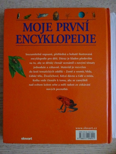 MOJE PRVNÍ ENCYKLOPEDIE, **an