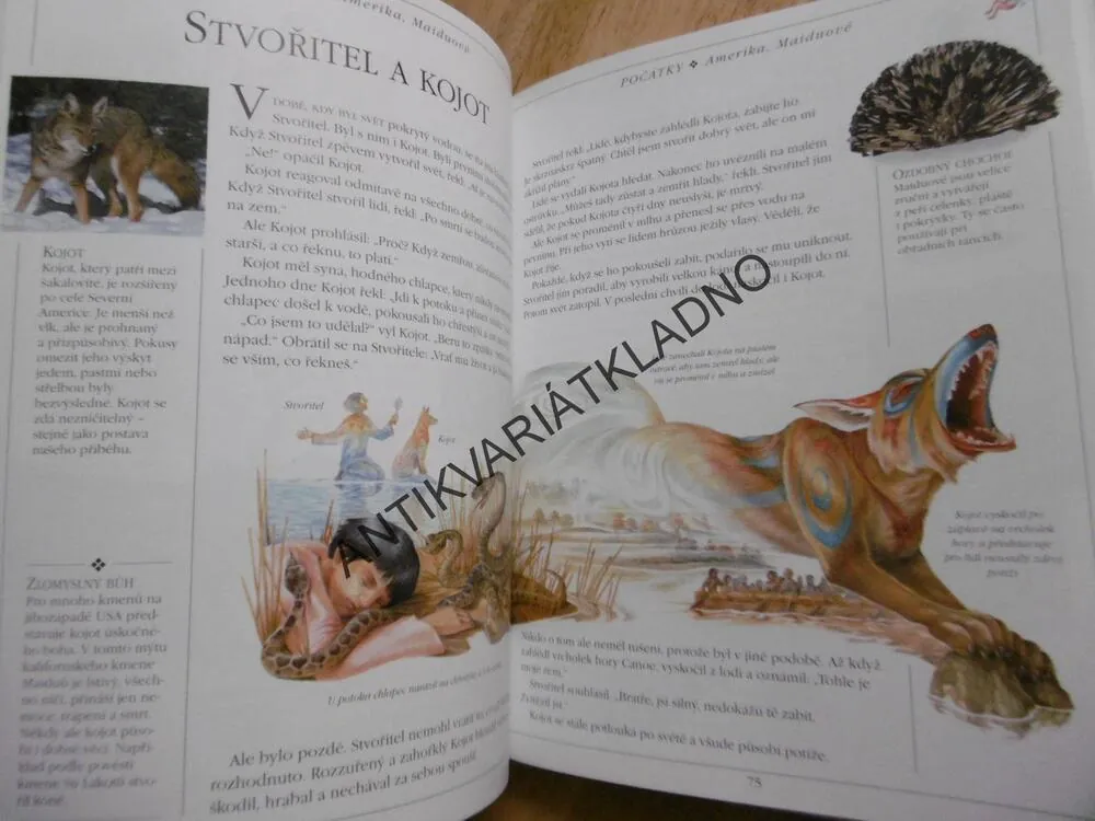 ILUSTROVANÁ KNIHA MÝTŮ, NEIL PHILIP, NILESH MISTRY